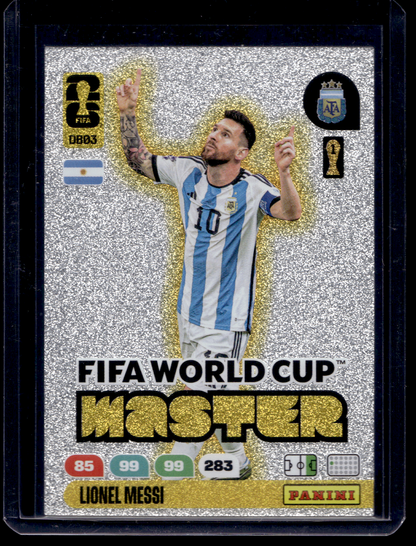 2026 Panini Adrenalyn XL FIFA World Cup - Dream Big Master -  Lionel Messi #DB03