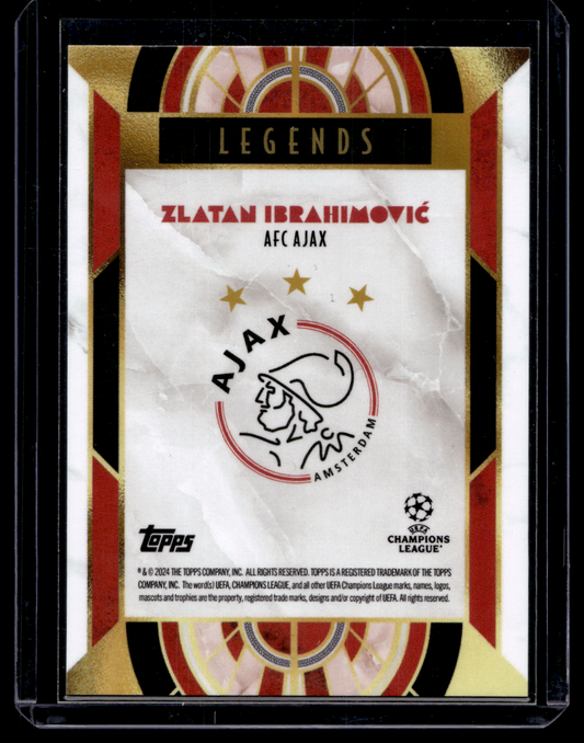 2024-25 Topps Deco UEFA Club Competitions - Legends - Zlatan Ibrahimovic