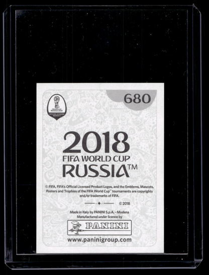 2018 Panini World Cup Russia Album Stickers - Gold Edition - Legends - Pele #680