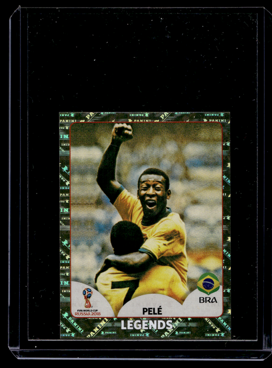 2018 Panini World Cup Russia Album Stickers - Gold Edition - Legends - Pele #680