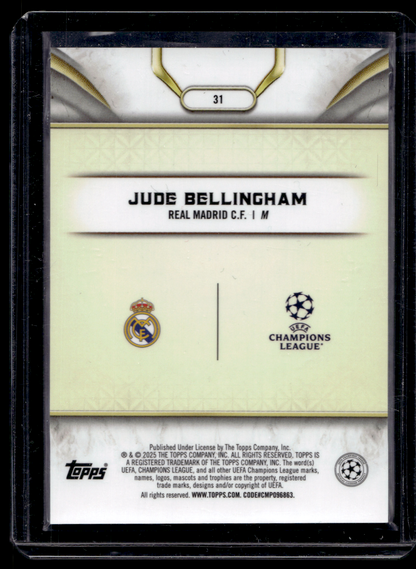 2024-25 Topps Reverence UEFA Club Competitions - Jude Bellingham #31