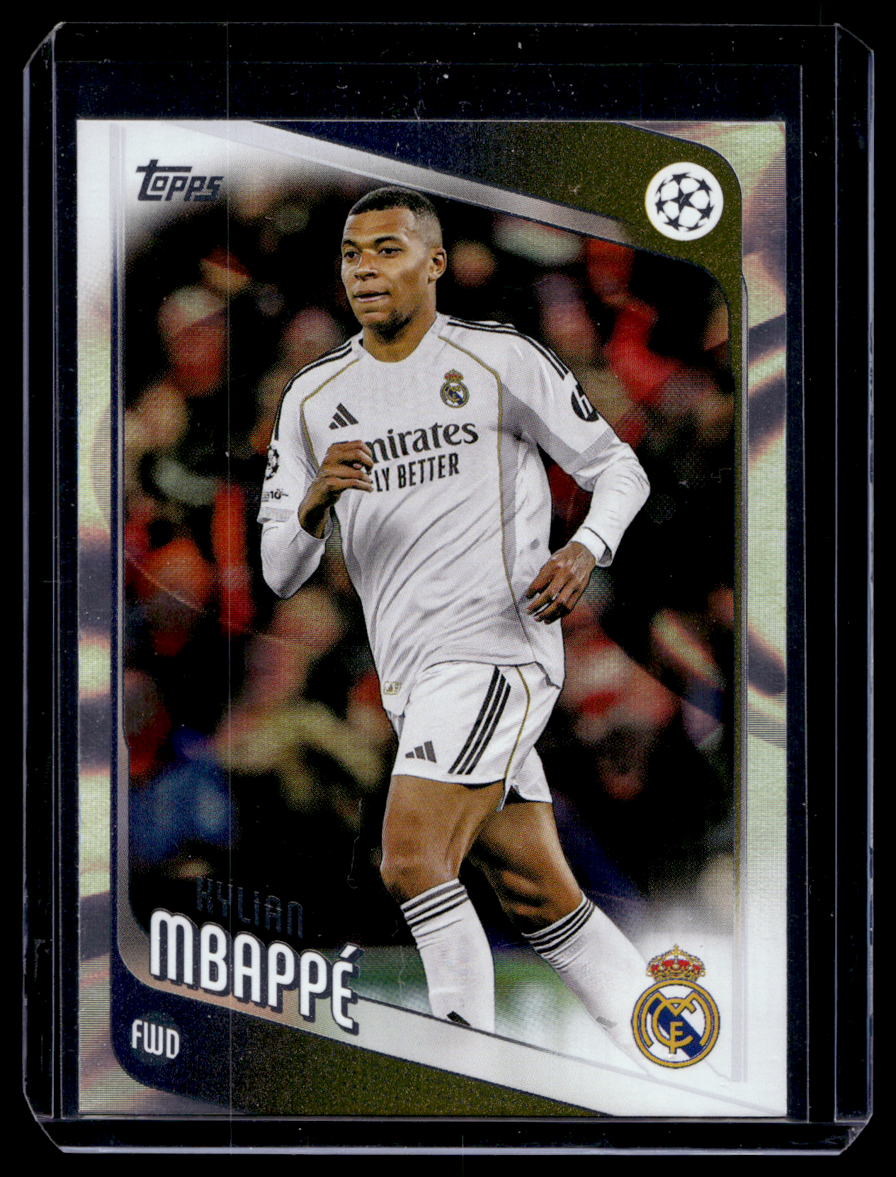 2025-26 Topps UEFA Club Competitions - Raindrops - Kylian Mbappe #112