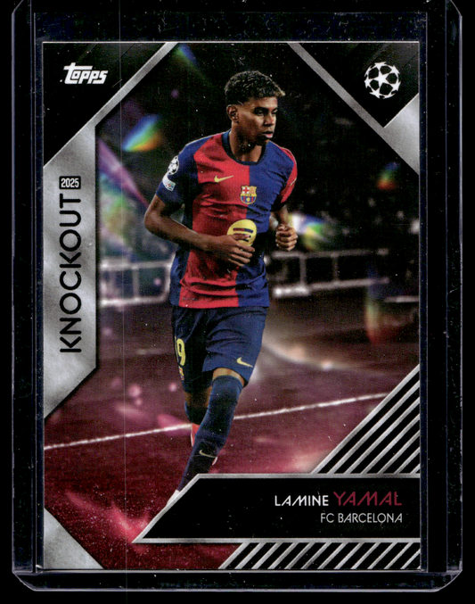 2024-25 Topps UEFA Club Competitions Knockout - Lamine Yamal