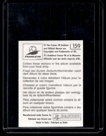 1998 Panini France 98 Album Stickers - Lilian Thuram #159