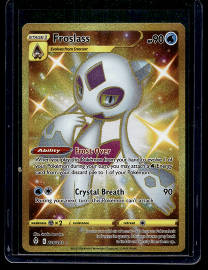 2021 Pokemon - Sword & Shield - Evolving Skies - Secret - Froslass #226