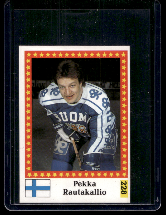 1991 Semic Blank Back - Pekka Rautakallio #228