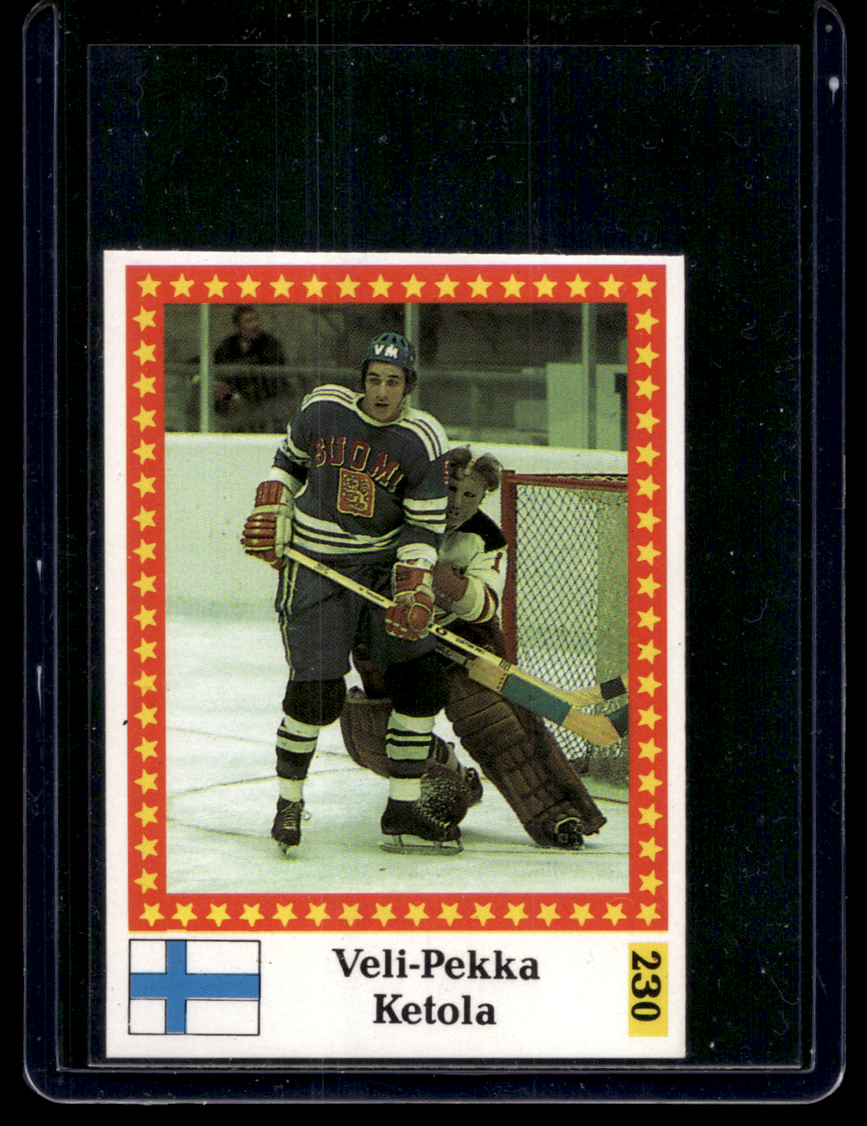 1991 Semic Blank Back - Veli-Pekka Ketola #230