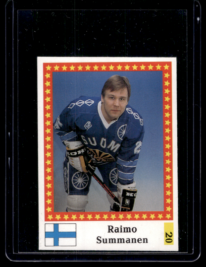1991 Semic Blank Back - Raimo Summanen #20