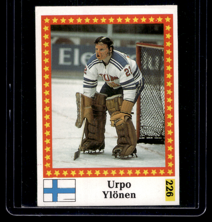 1991 Semic Blank Back - Urpo Ylönen #226