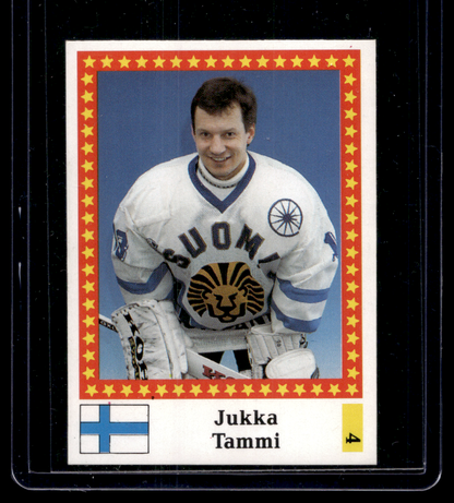 1991 Semic Blank Back - Jukka Tammi #4