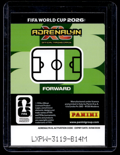 2026 Panini Adrenalyn XL FIFA World Cup - Limited Edition - Lionel Messi