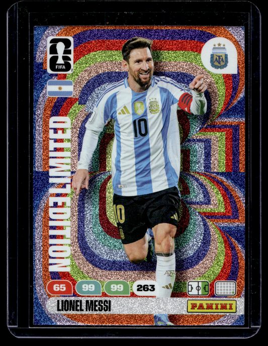 2026 Panini Adrenalyn XL FIFA World Cup - Limited Edition - Lionel Messi