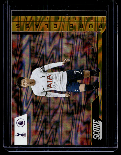 2023-24 Panini Score FIFA - Pure Class - Gold Swirl - Heung-Min Son #12 /10