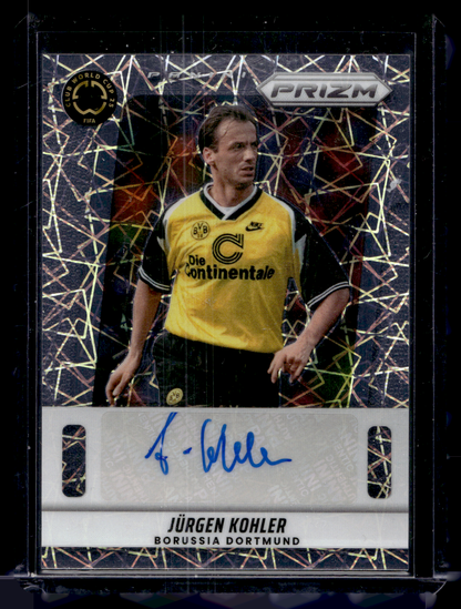2025 Panini Prizm FIFA Club World Cup - Flashback Autographs - Velocity Prizm - Jürgen Kohler #FA-JK