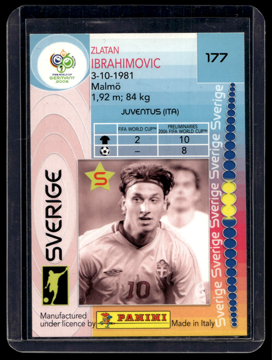 2006 Panini FIFA World Cup Germany - Zlatan Ibrahimovic #177