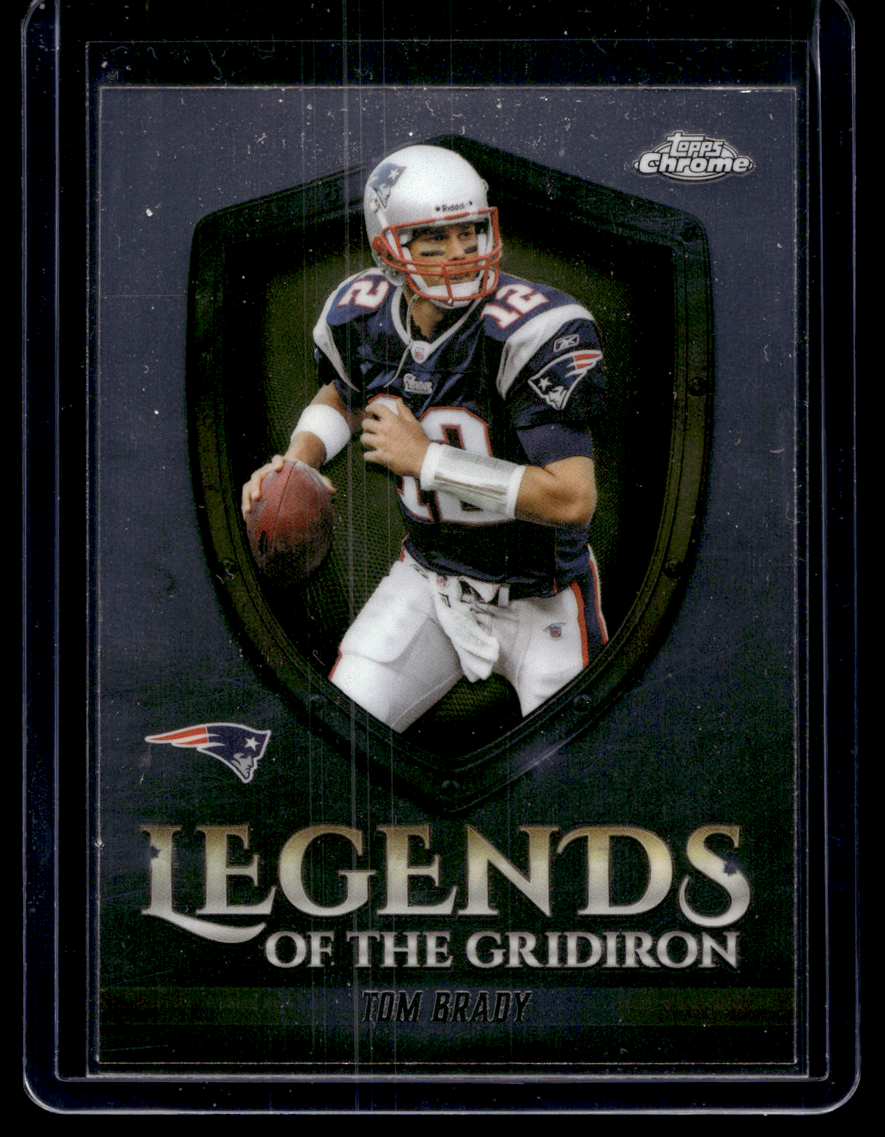 2025 Topps Chrome - Legends of the Gridiron - Tom Brady #LOG-9