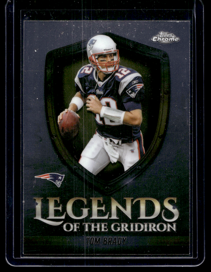 2025 Topps Chrome - Legends of the Gridiron - Tom Brady #LOG-9