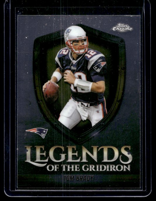 2025 Topps Chrome - Legends of the Gridiron - Tom Brady #LOG-9