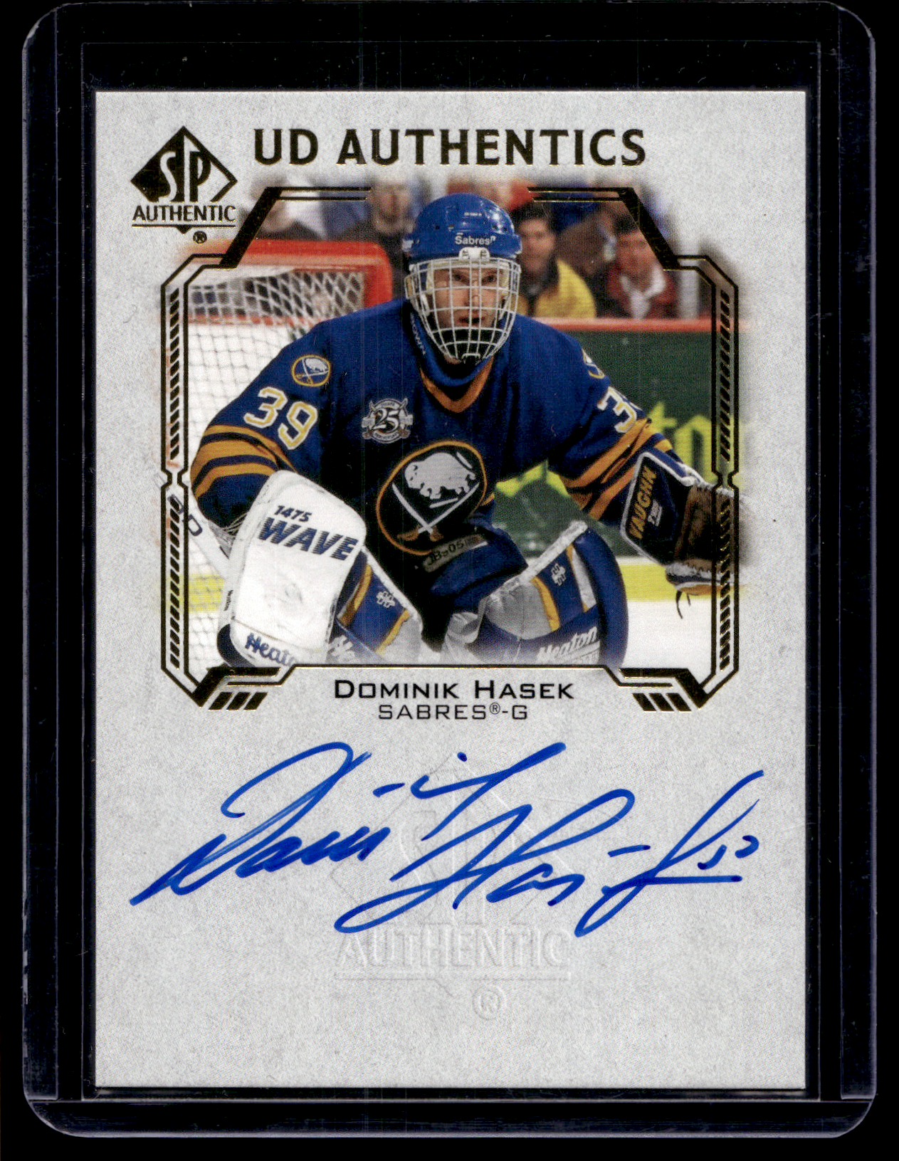 2021-22 Upper Deck SP Authentic - UD Authentics - Dominik Hasek #UDA-DH