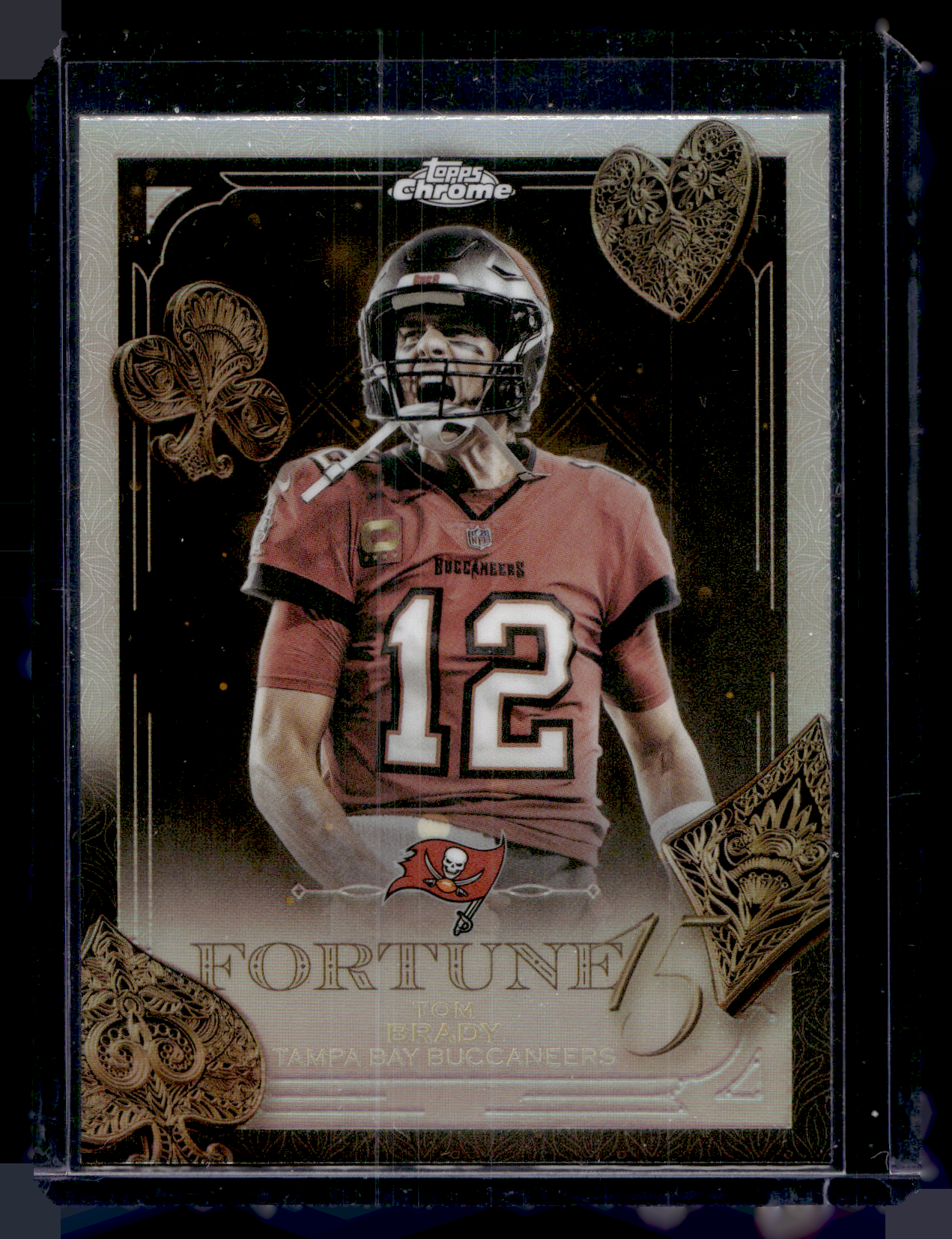 2025 Topps Chrome - Fortune 15 - Tom Brady #F15-35