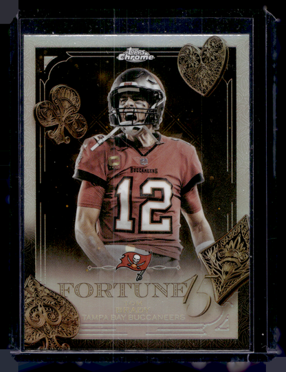 2025 Topps Chrome - Fortune 15 - Tom Brady #F15-35
