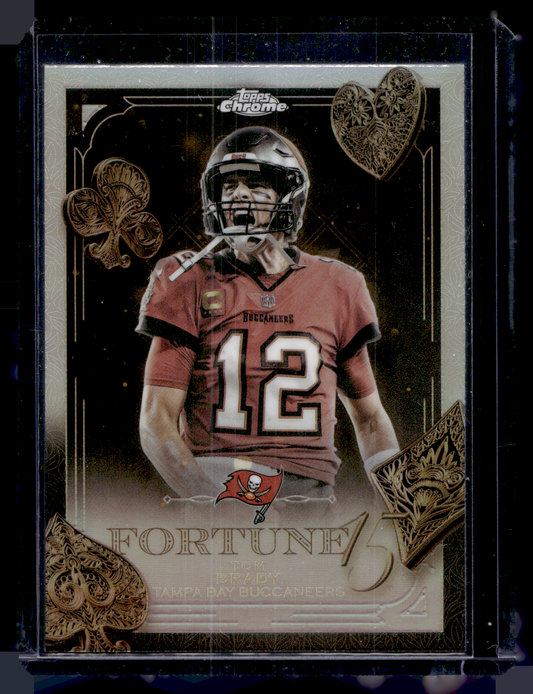 2025 Topps Chrome - Fortune 15 - Tom Brady #F15-35