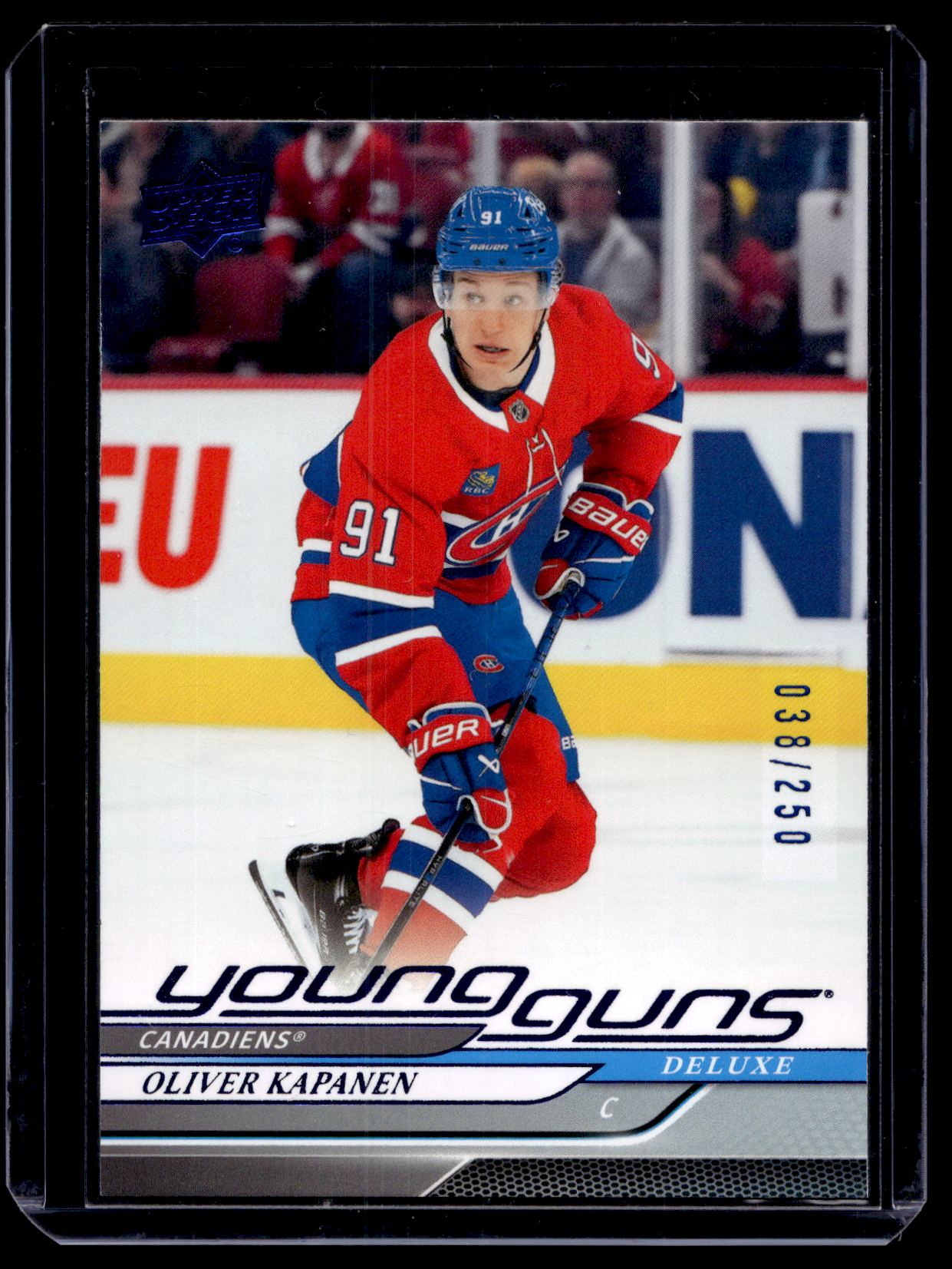 2024-25 Upper Deck Series 2 - Young Guns Deluxe - Oliver Kapanen #461 /250 RC