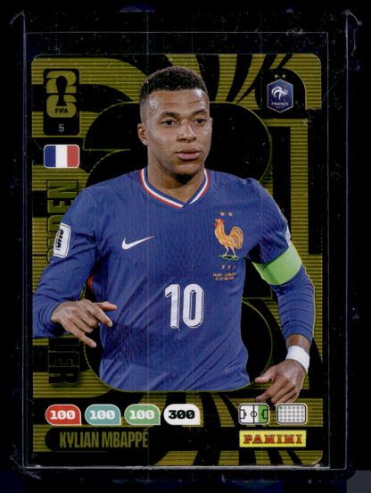 2026 Panini Adrenalyn XL FIFA World Cup - Golden Baller -  Kylian Mbappé #5
