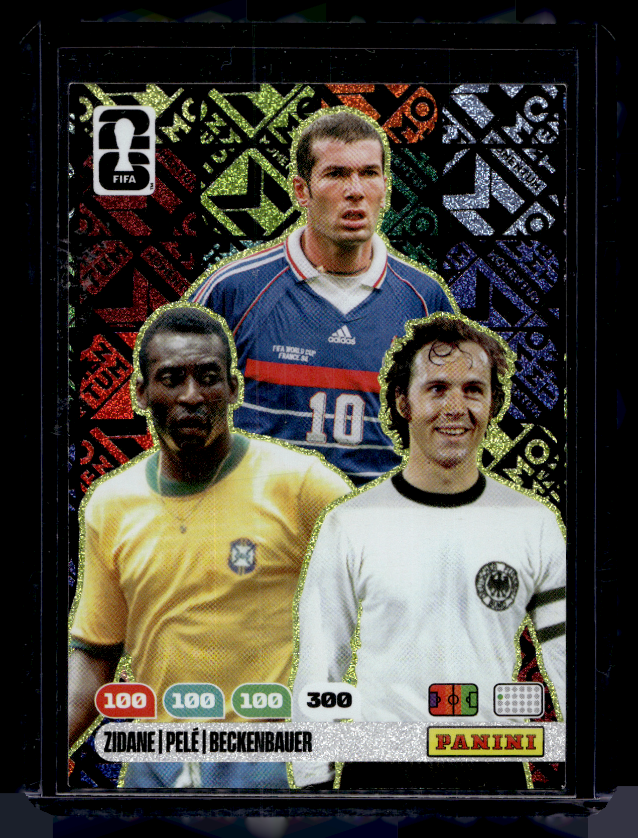 2026 Panini Adrenalyn XL FIFA World Cup - Momentum - Zinedine Zidane / Pelé / Franz Beckenbauer
