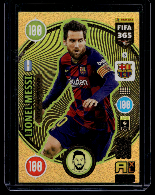 2021 Panini Adrenalyn XL Fifa 365 - Top Master - Lionel Messi #6