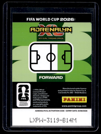 2026 Panini Adrenalyn XL FIFA World Cup - Limited Edition - Lionel Messi