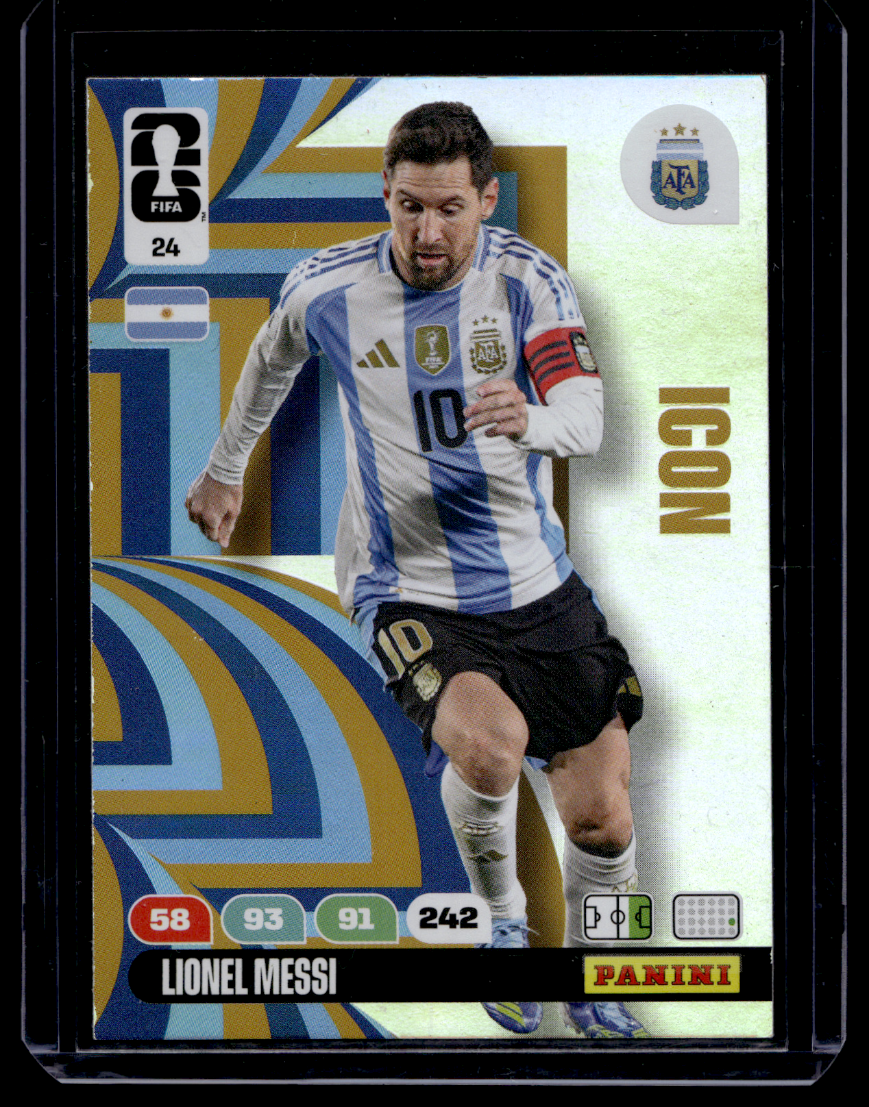 2026 Panini Adrenalyn XL FIFA World Cup - Icon - Lionel Messi #24
