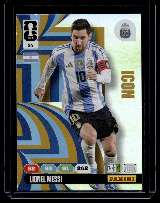 2026 Panini Adrenalyn XL FIFA World Cup - Icon - Lionel Messi #24
