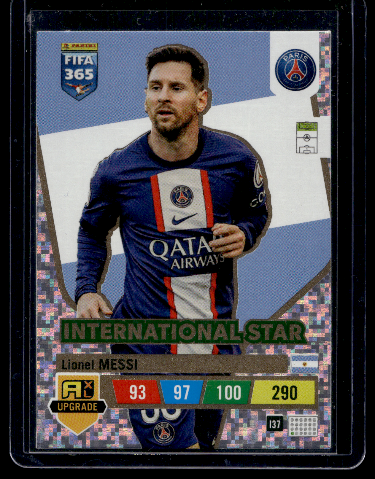 2022 Panini Adrenalyn XL FIFA 365 - International Star - Lionel Messi #I37