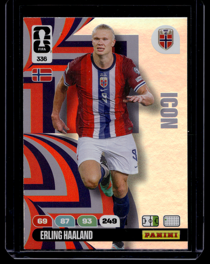2026 Panini Adrenalyn XL FIFA World Cup - Icon - Erling Haaland #336