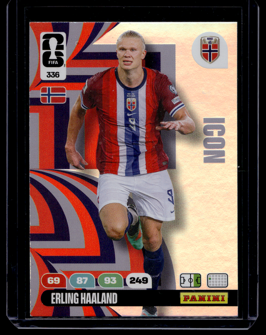 2026 Panini Adrenalyn XL FIFA World Cup - Icon - Erling Haaland #336