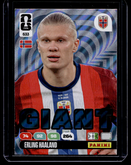 2026 Panini Adrenalyn XL FIFA World Cup - Giant - Erling Haaland #633