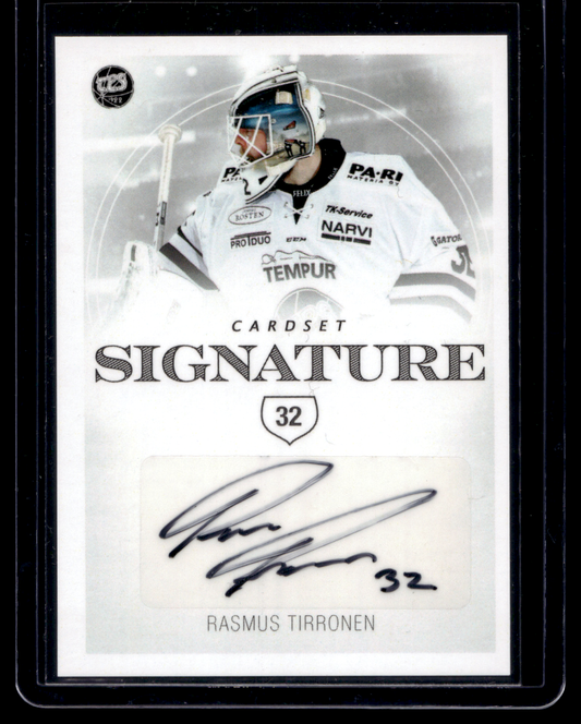2019-20 Cardset Signature - Rasmus Tirronen /125