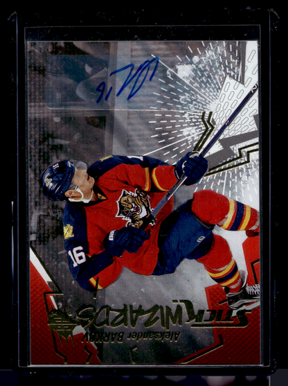 2015-16 Upper Deck SPx - Autographs - Stick Wizards - Aleksander Barkov #86