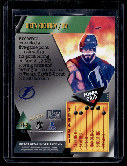 2023-24 Skybox Metal Universe - 2013 Retro - Nikita Kucherov #RT-8