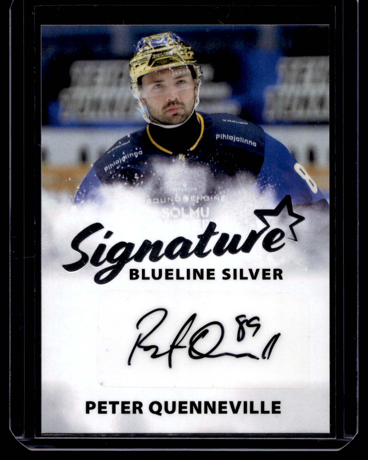 2024-25 Blueline Signature Silver - Peter Quenneville #AU-PQ /100