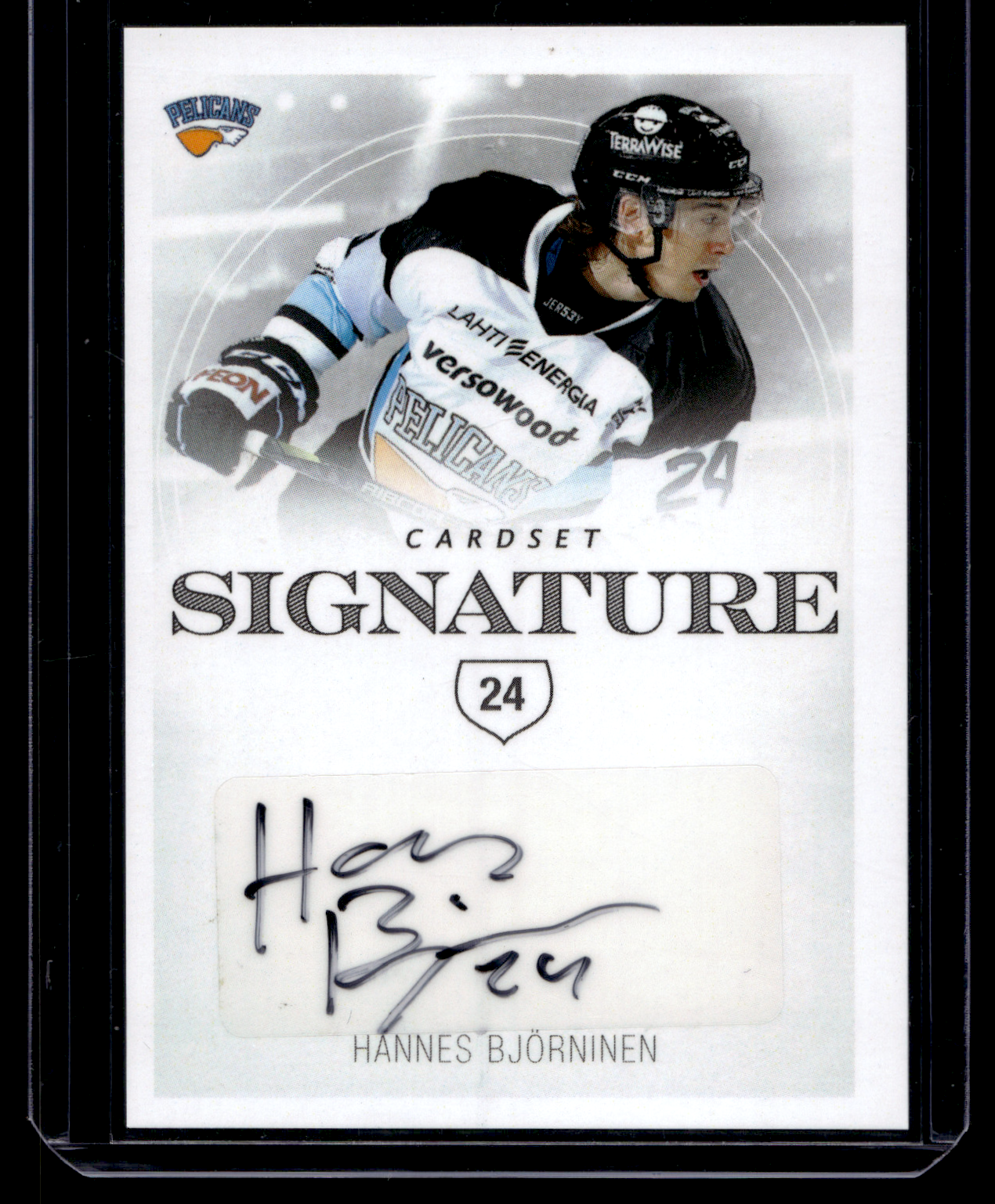2019-20 Cardset Signature - Hannes Björninen /125
