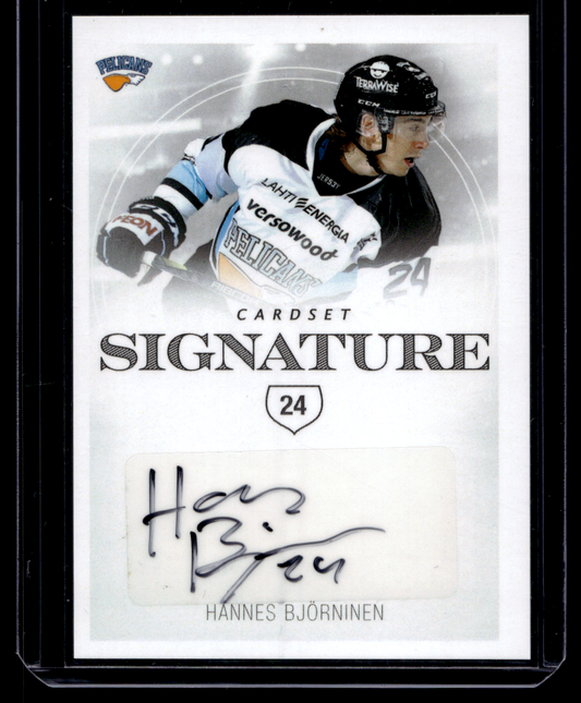 2019-20 Cardset Signature - Hannes Björninen /125