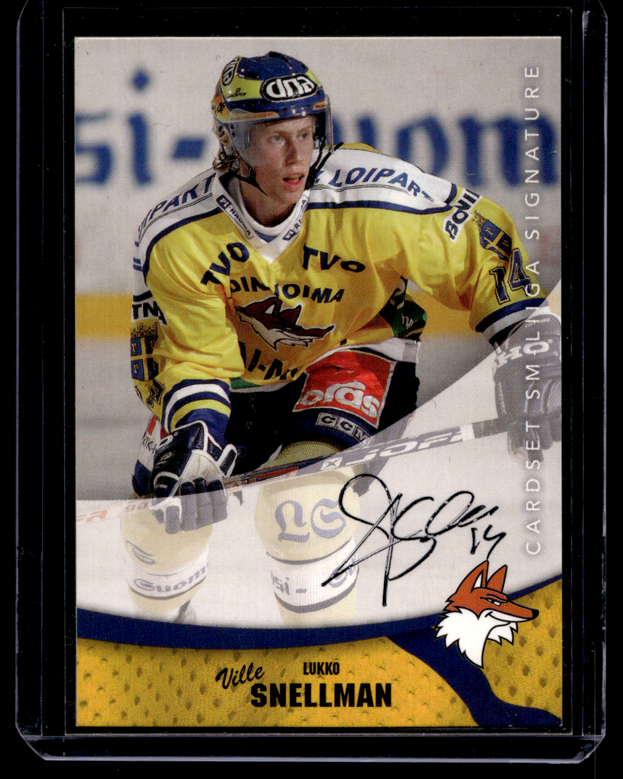 2004-05 Cardset Signature - Ville Snellman
