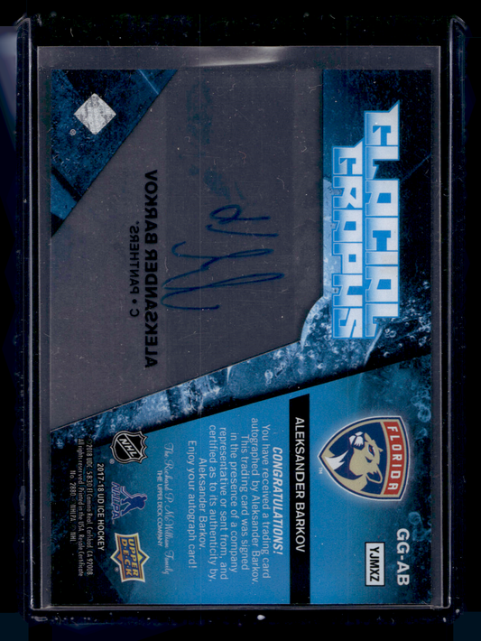 2017-18 Upper Deck Ice - Glacial Graphs - Aleksander Barkov #GG-AB