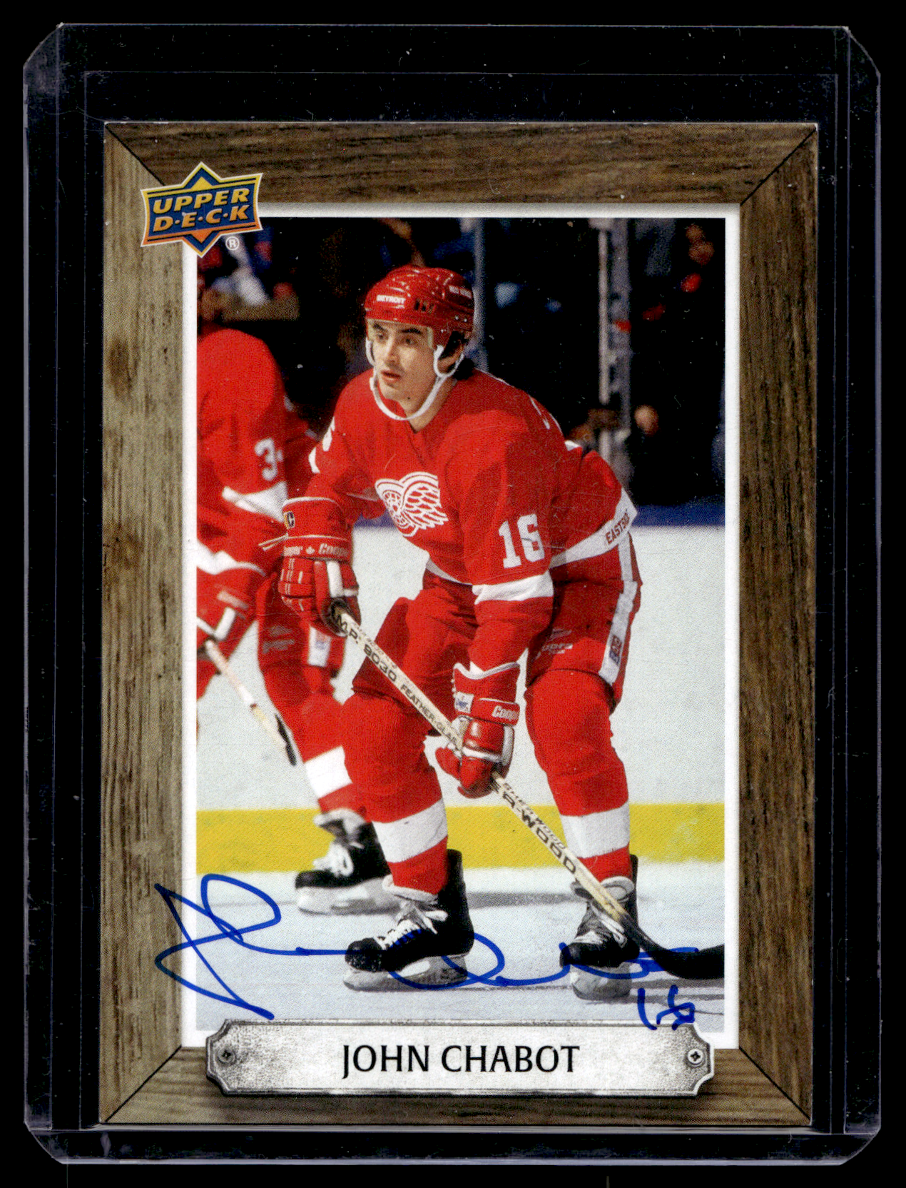 2024-25 Upper Deck Engrained Icons - Beehive Portrait Signatures - John Chabot #BH-CJ