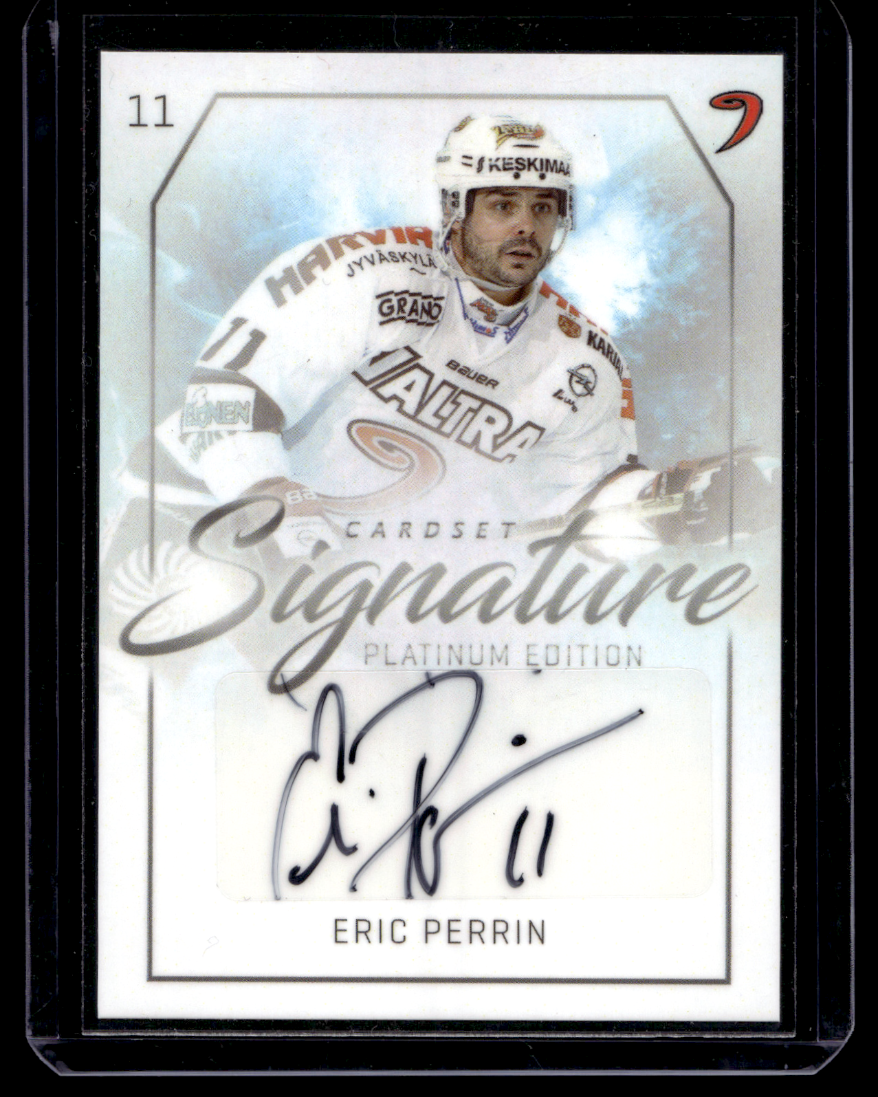 2018-19 Cardset Signature - Eric Perrin /125