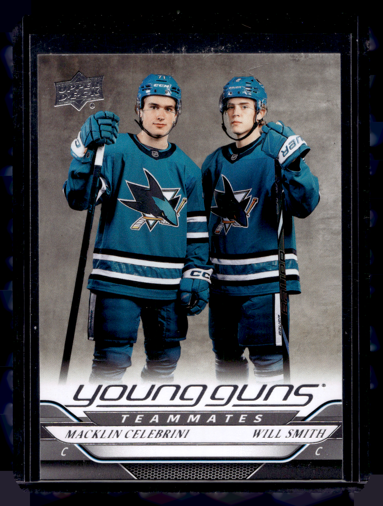 2024-25 Upper Deck Series 2 - Young Guns - Macklin Celebrini / Will Smith  #499 RC