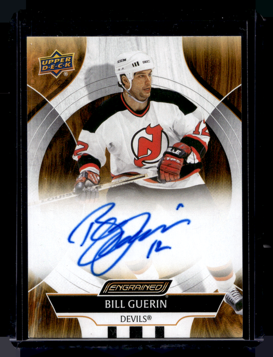 2024-25 Upper Deck Engrained Icons - Autographs - Bill Guerin #CA-UE