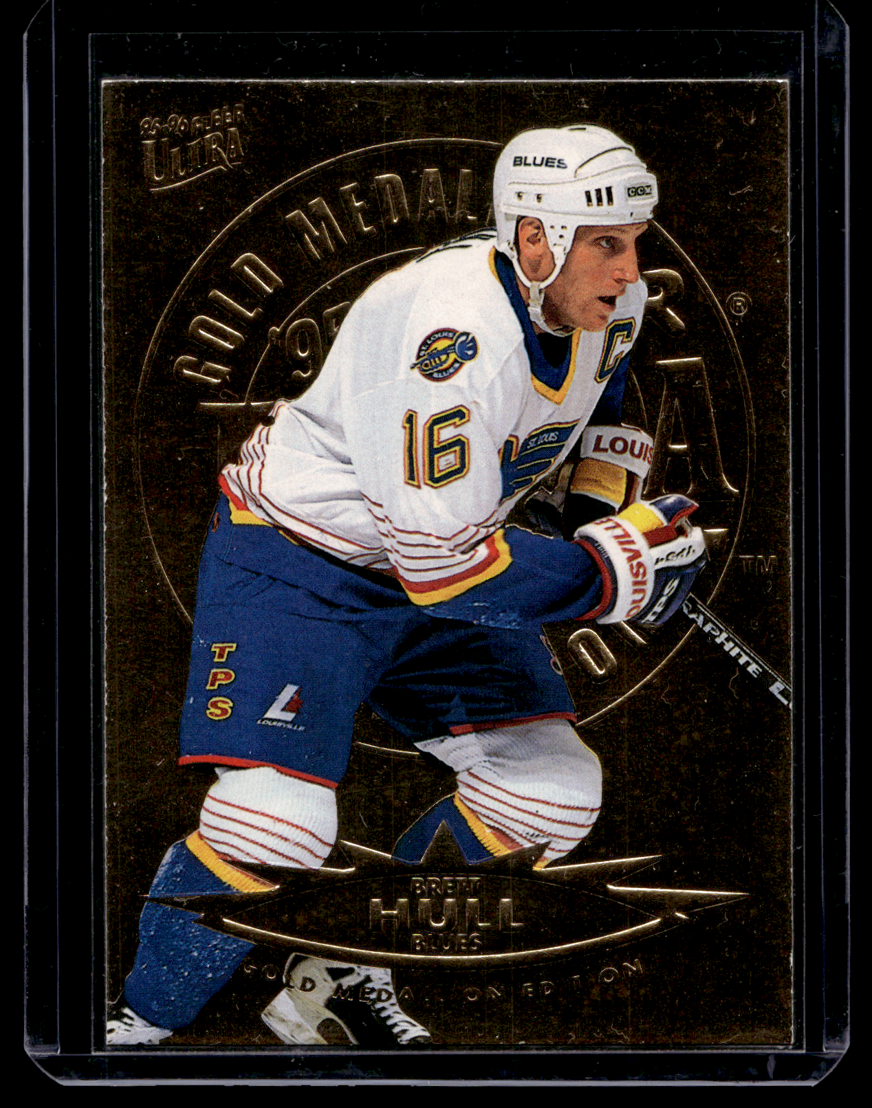 1995-96 Fleer Ultra - Gold Medallion Edition - Brett Hull #139